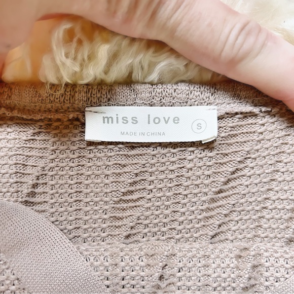 Moving sale! GUC Knit Maxi Halter Dress Miss Love Small Minor Flaw See Last Pic - Picture 9 of 10